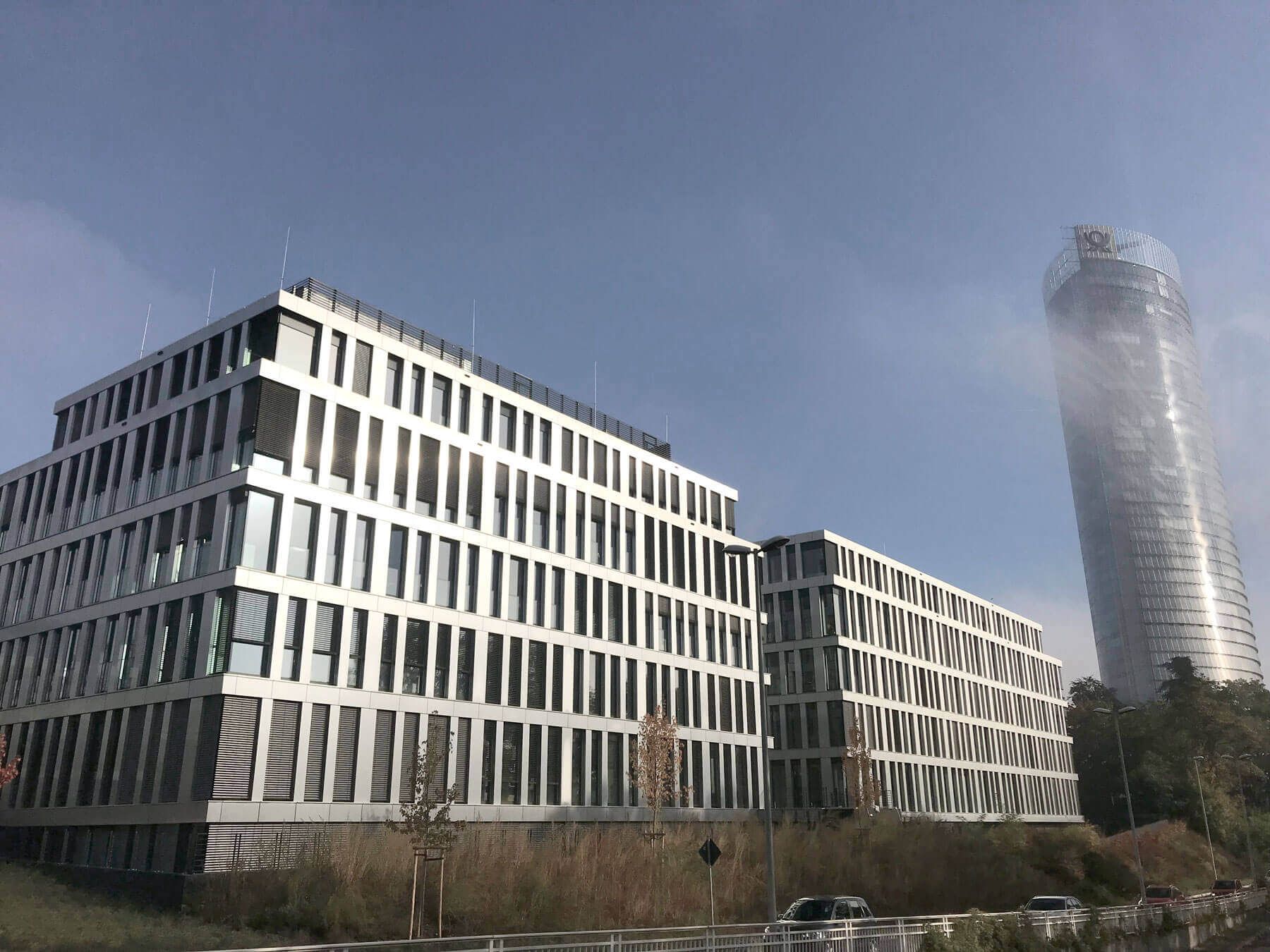 HUAWEI Gebäude, Aussenansicht, Bonn